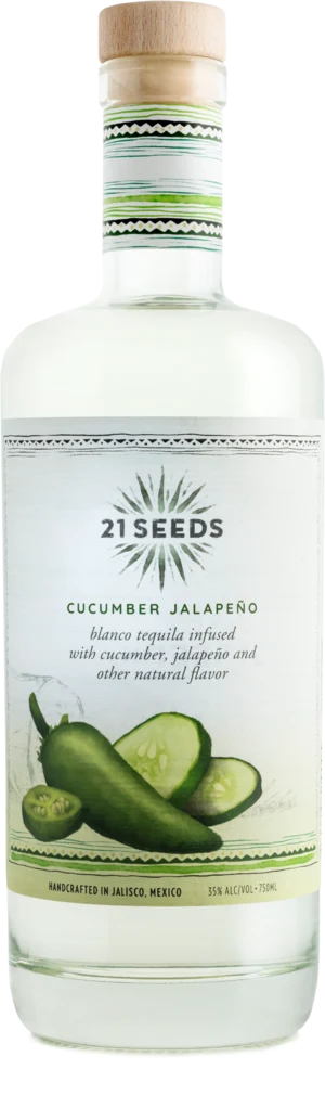 21 SEEDS TEQUILA CUCUMBER JALAPENO 750ML