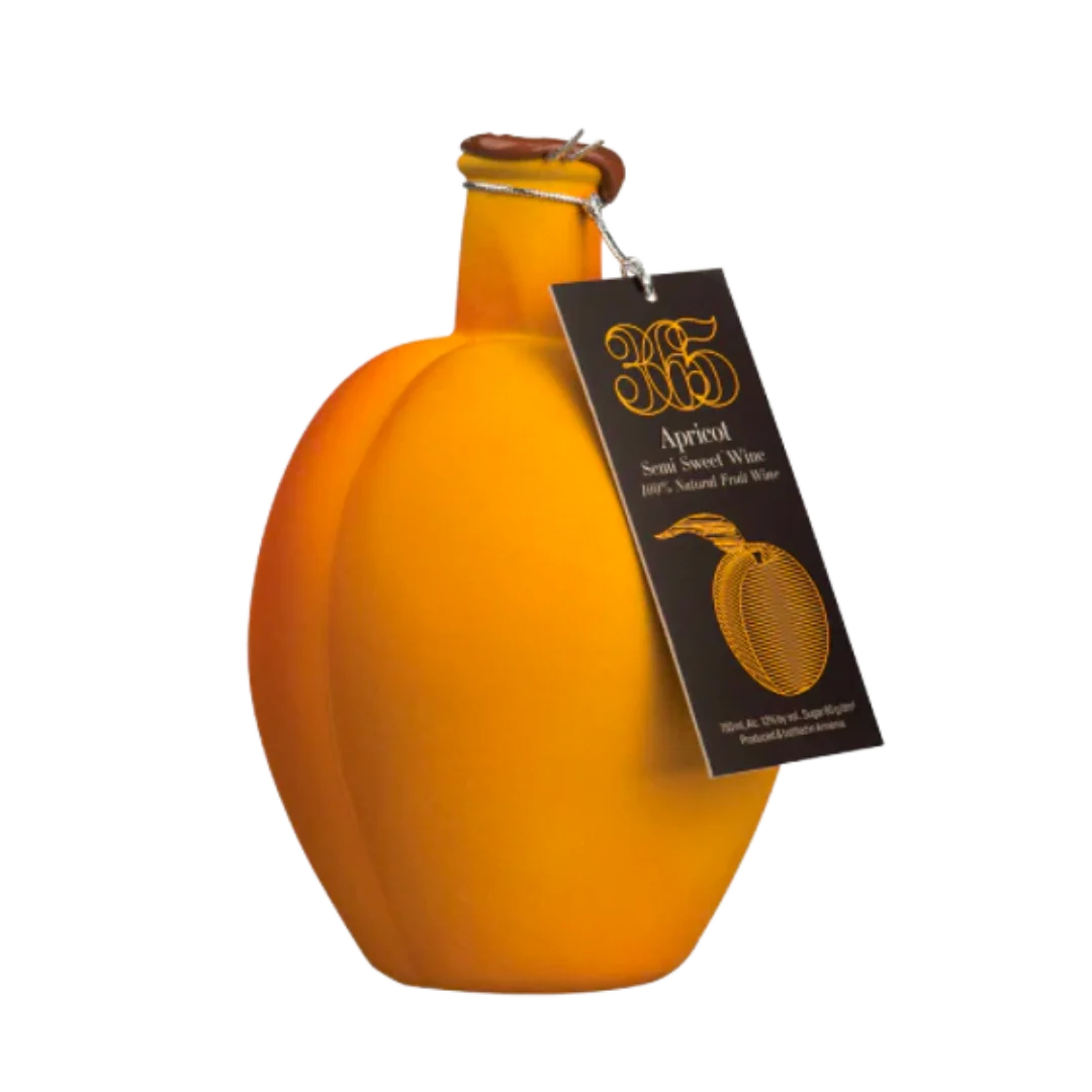 365 WINE APRICOT NATURAL FRUIT SOUVENIR ARMENIA 750ML - Image 2