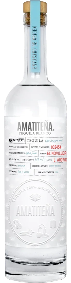 AMATITENA TEQUILA BLANCO 750ML