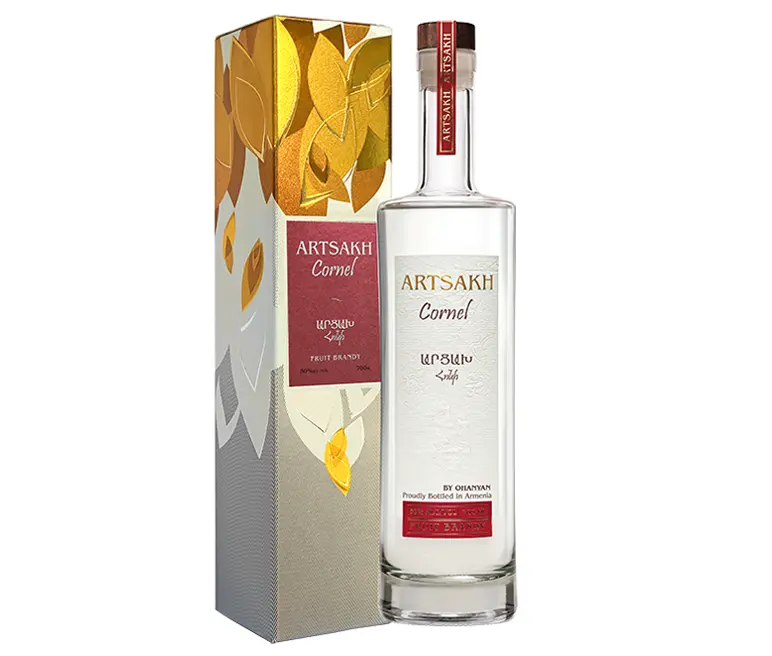 ARTSAKH FRUIT BRANDY CORNELIAN CHERRY ARMENIA 100PF 750ML