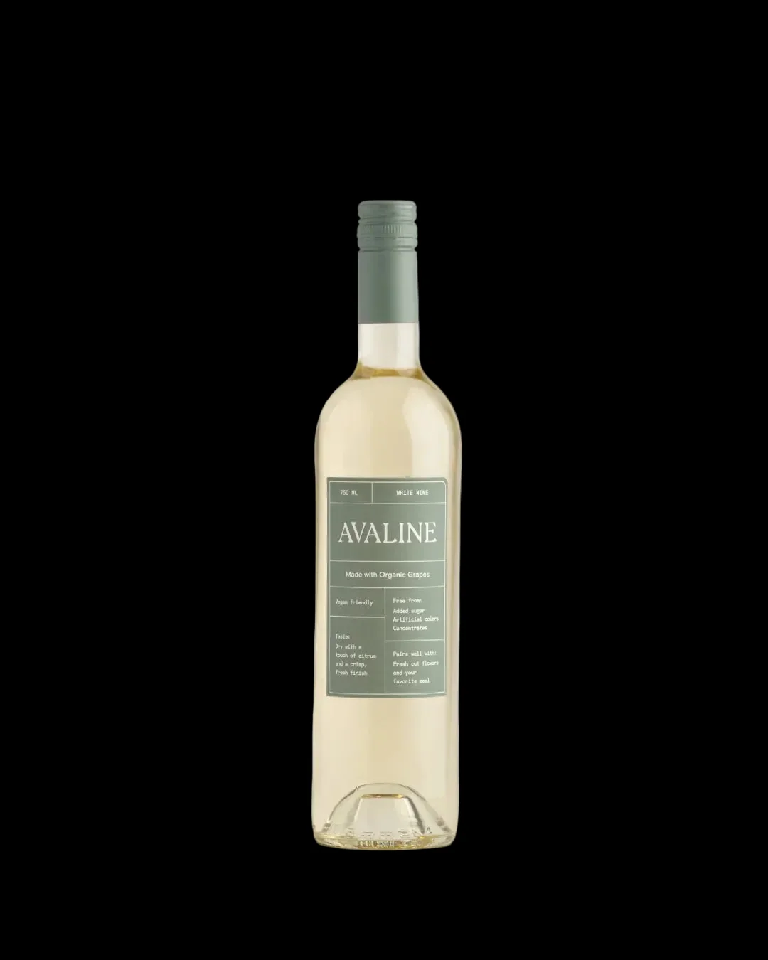 AVALINE WHITE WINE ORGANIC 750ML - Image 2