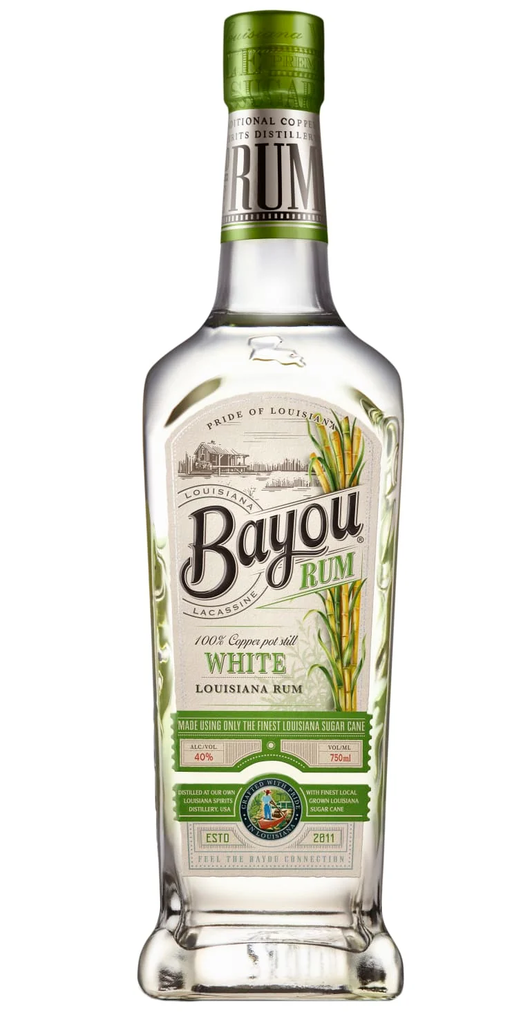 BAYOU RUM WHITE LOUISIANA 750ML