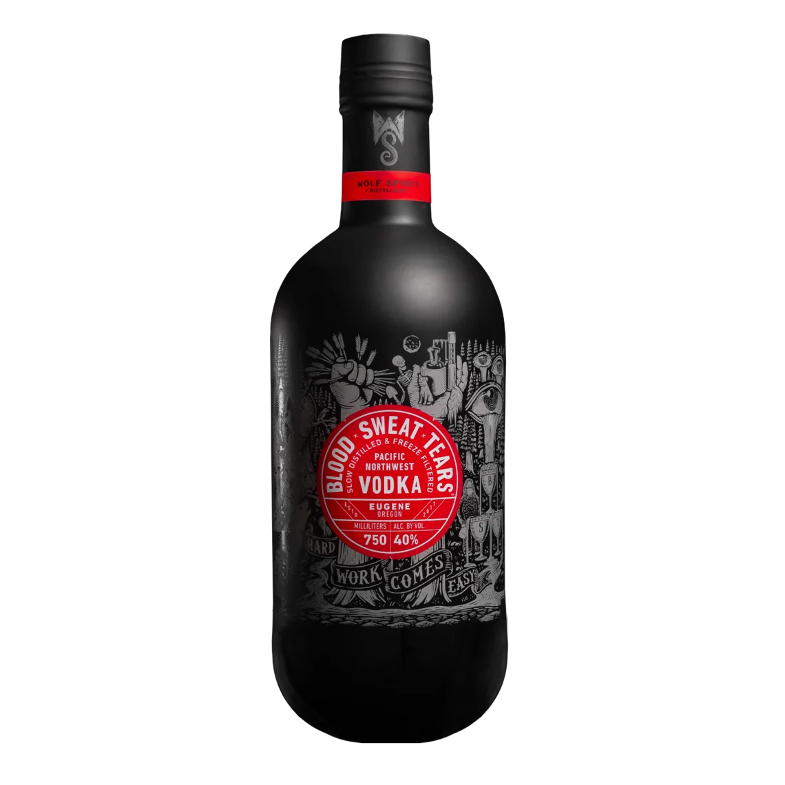 BLOOD SWEAT TEARS VODKA OREGON 750ML
