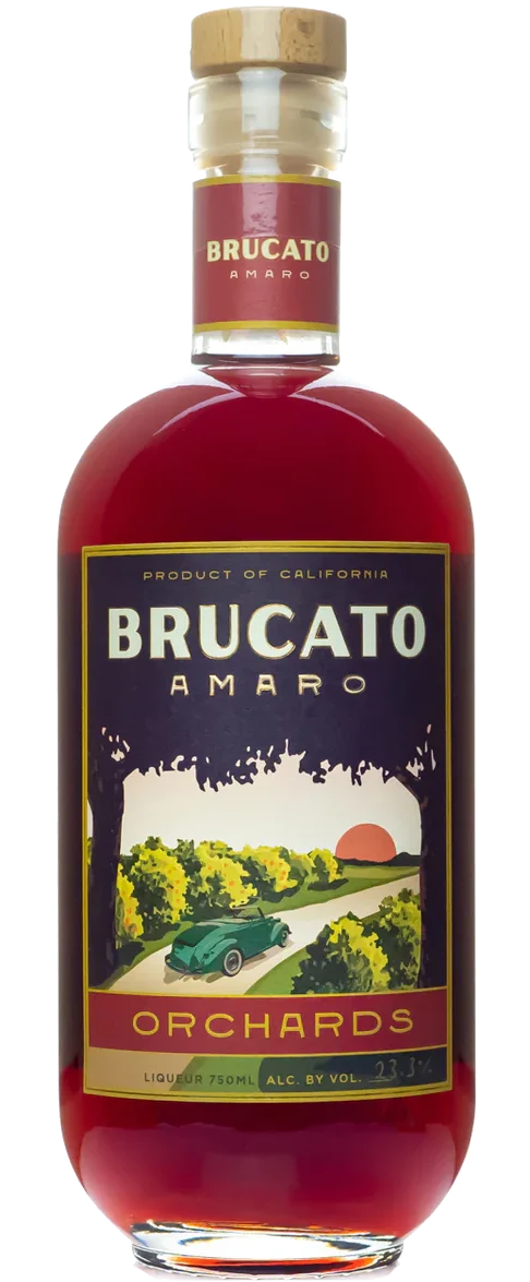 BRUCATO AMARO LIQUEUR ORCHARDS CALIFORNIA 750ML