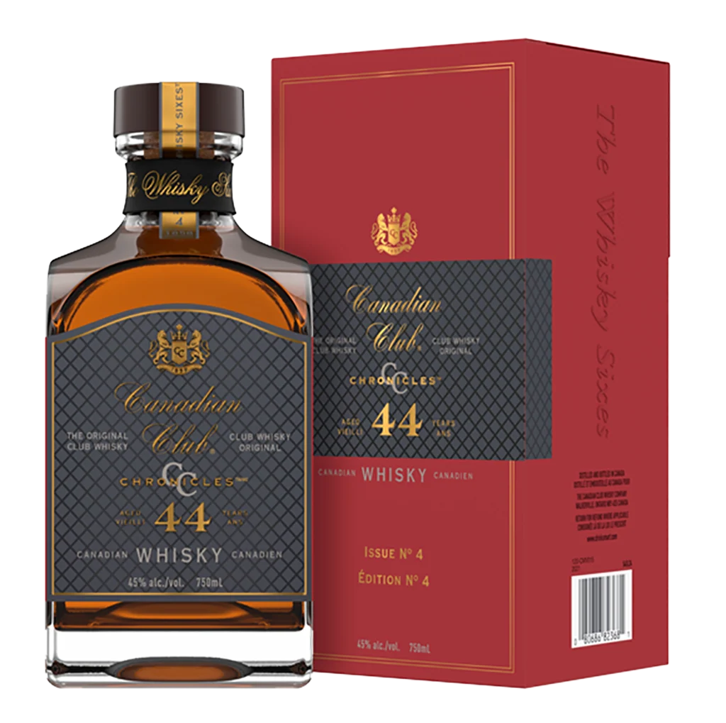 CANADIAN CLUB CHRONICLES WHISKEY BLENDED CANADA 44YR 750ML