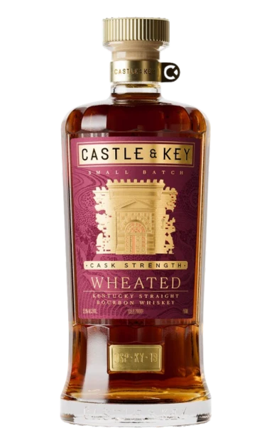 CASTLE & KEY BOURBON WHEATED CASK STRENGTH KENTUCKY 7YR 750ML