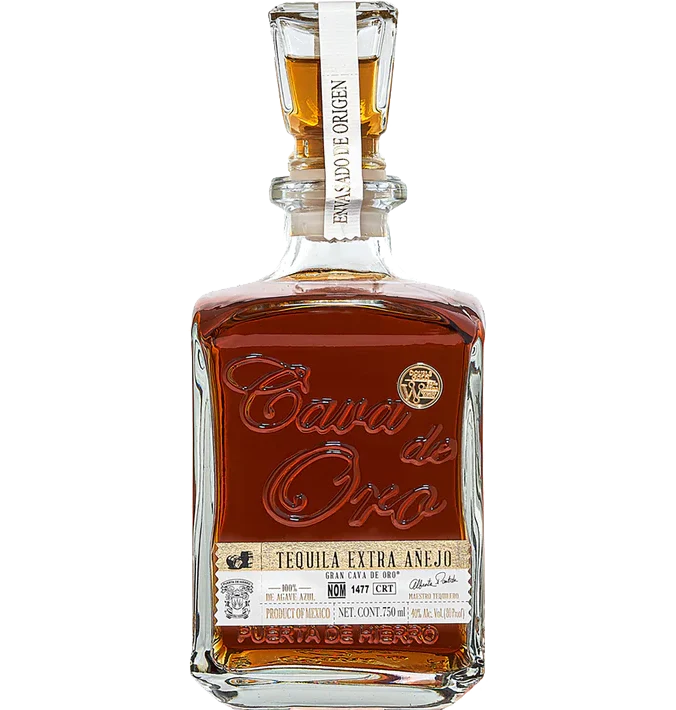 CAVA DE ORO TEQUILA EXTRA ANEJO 750ML