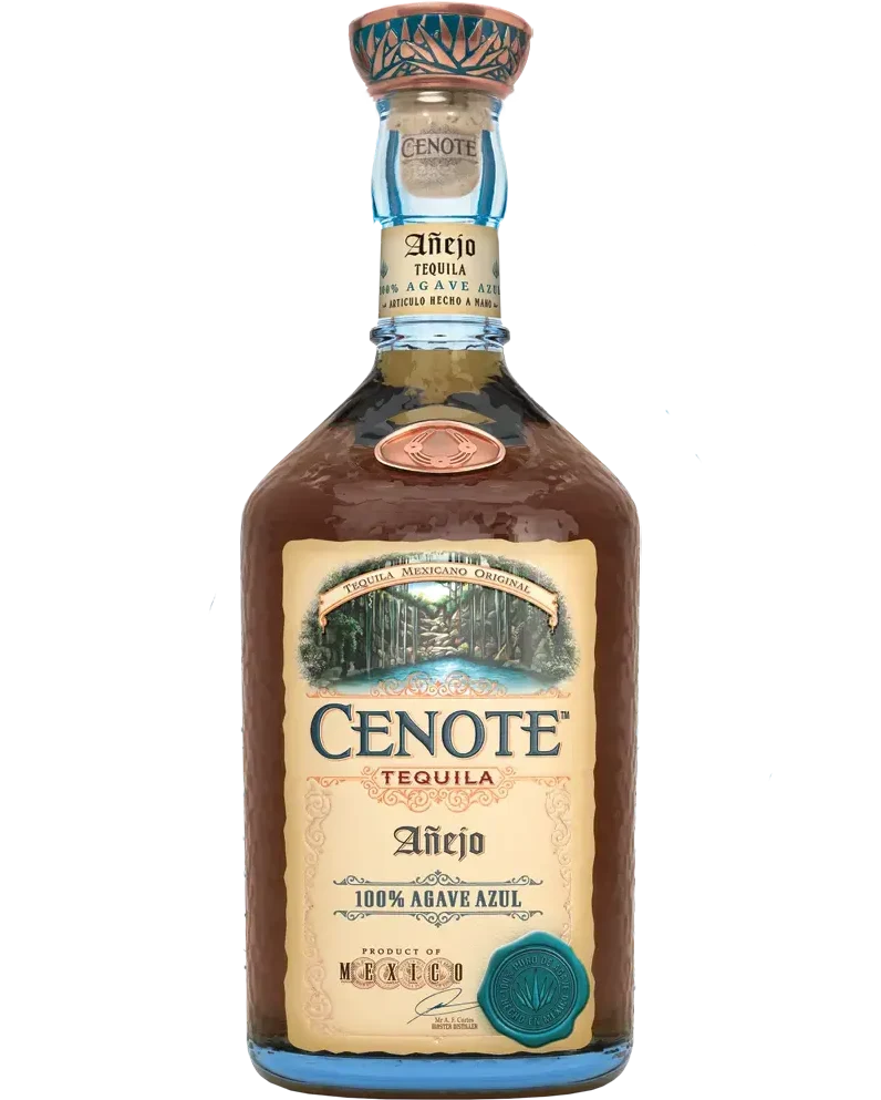 CENOTE TEQUILA ANEJO 750ML