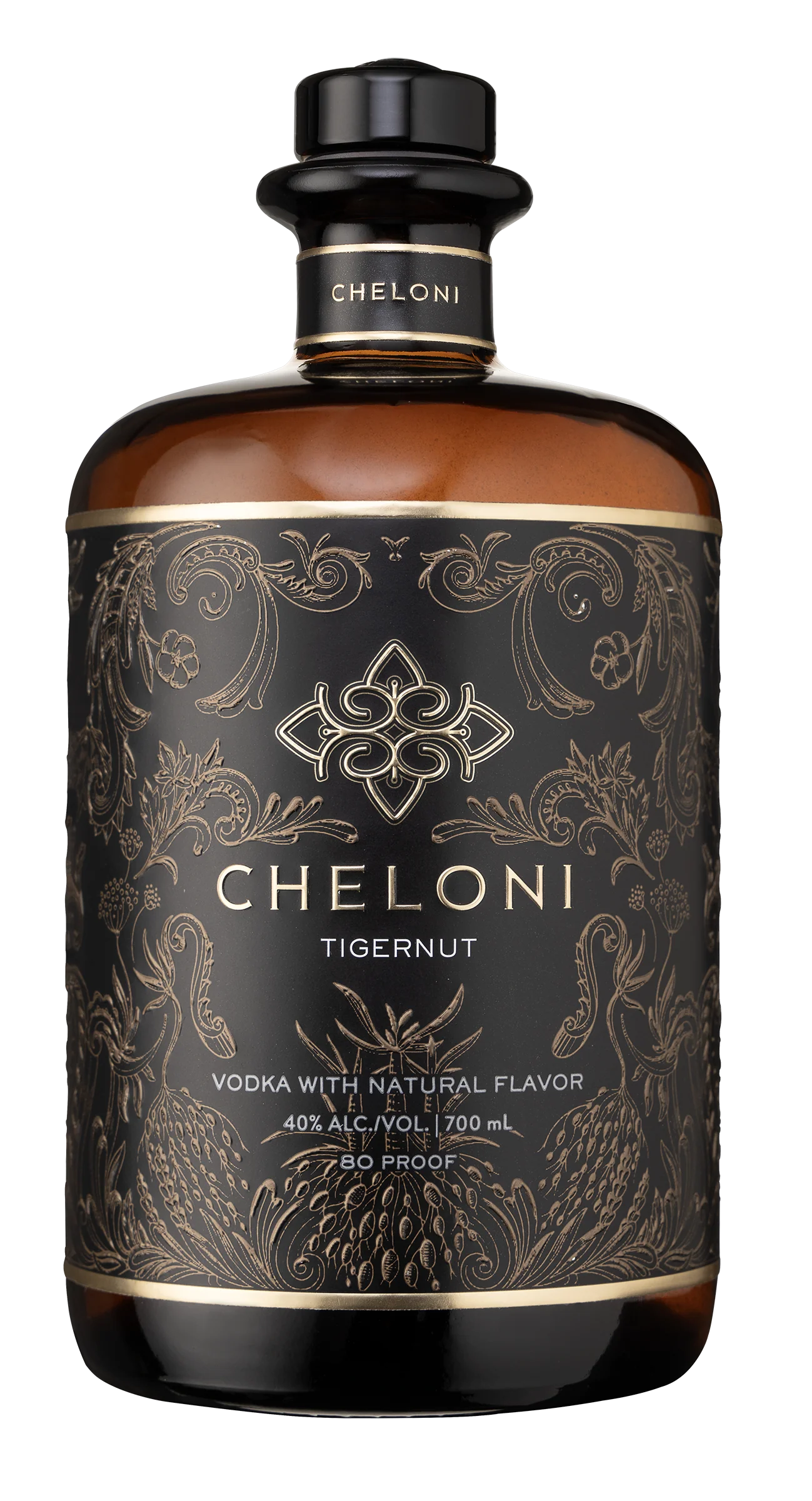 CHELONI TIGERNUT VODKA WITH NATURAL FLAVOR 700ML
