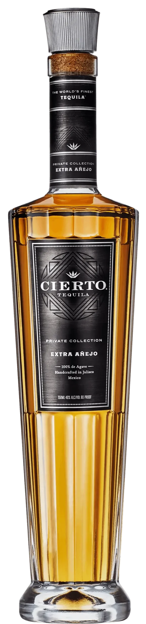 CIERTO TEQUILA EXTRA ANEJO PRIVATE 750ML