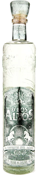 D LOS ALTOS TEQUILA SILVER 750ML