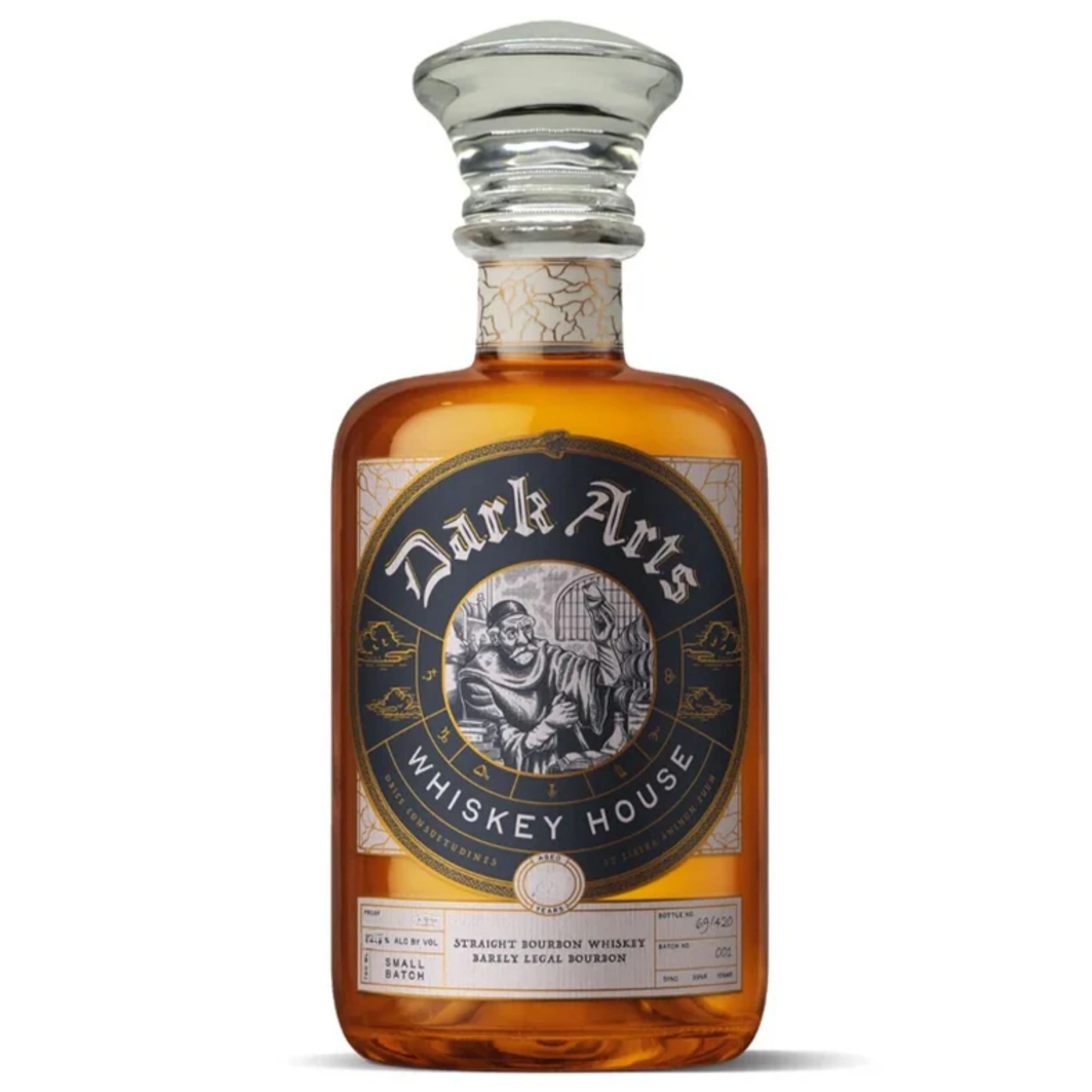 DARK ARTS BARELY LEGAL BOURBON CASK STRENGTH KENTUCKY 8YR 750ML