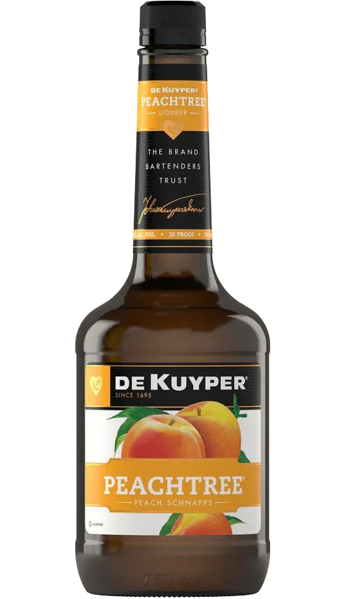 DEKUYPER SCHNAPPS PEACHTREE LIQUEUR 750ML