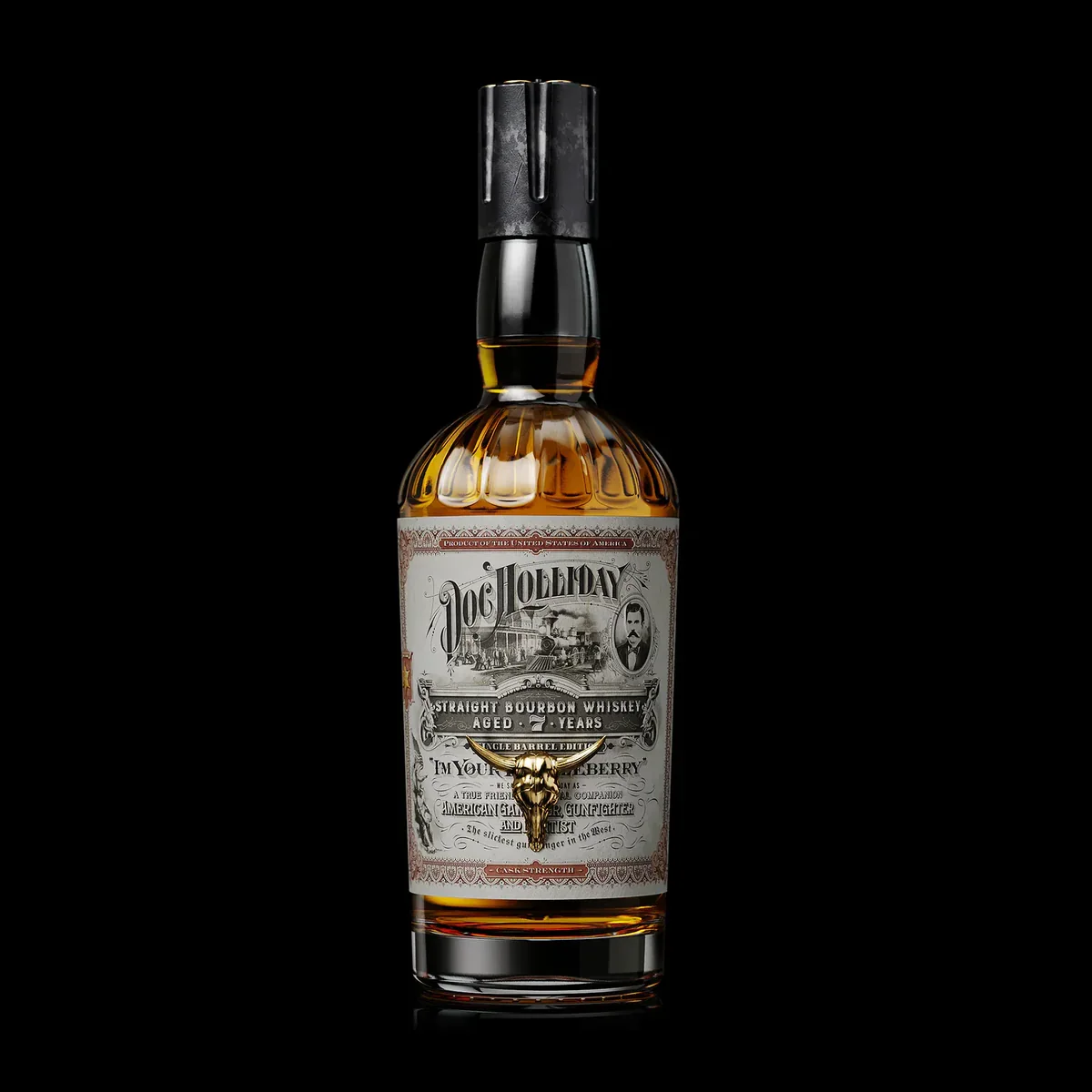 DOC HOLLIDAY BOURBON STRAIGHT 7YR KENTUCKY 750ML