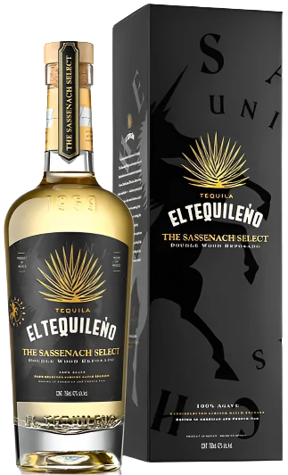 EL TEQUILENO TEQUILA DOUBLE WOOD REPOSADO SASSENACH SELECT 750ML - Image 2