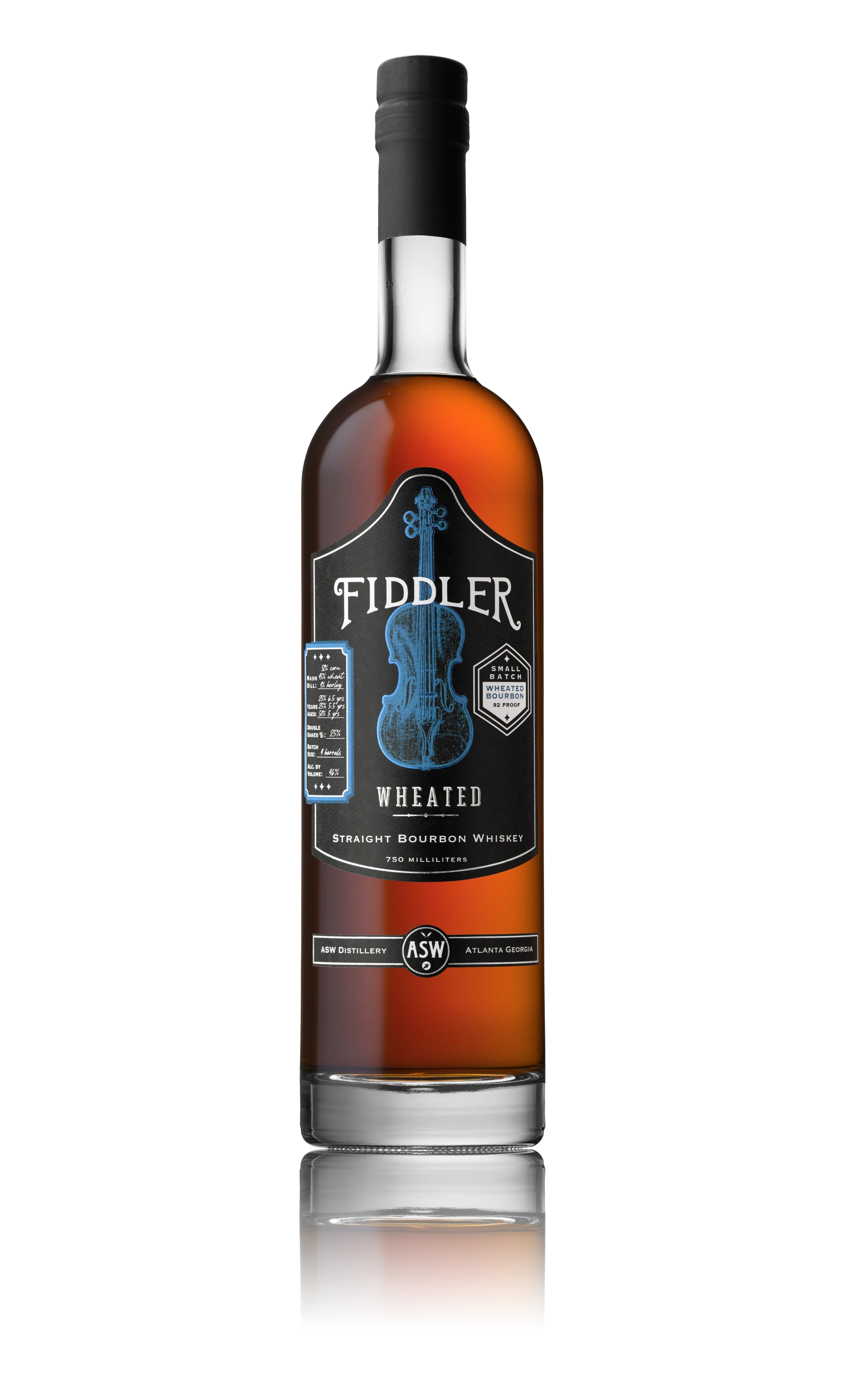 FIDDLER BOURBON WHEATED GEORGIA 750ML