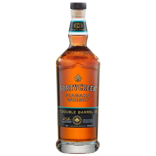 FORTY CREEK WHISKEY DOUBLE BARREL RESERVE CANADIAN 750ML