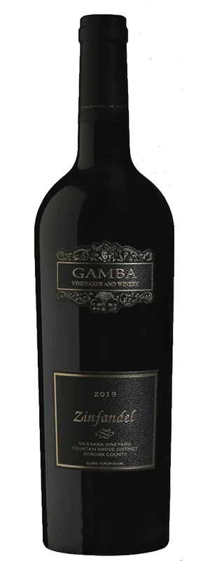 GAMBA ZINFANDEL MESSANA VINEYARD SONOMA COUNTY 2022