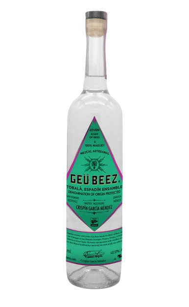 GEU BEEZ MEZCAL ARTESANAL TOBALA ESPADIN ENSAMBLE OAXACA 750ML