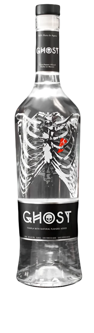 GHOST TEQUILA BLANCO SPICY WITH NATURAL FLAVORS ADDED 750ML