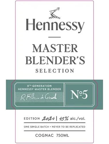 HENNESSY COGNAC MASTER BLENDER SELECTION 5 750ML - Image 2