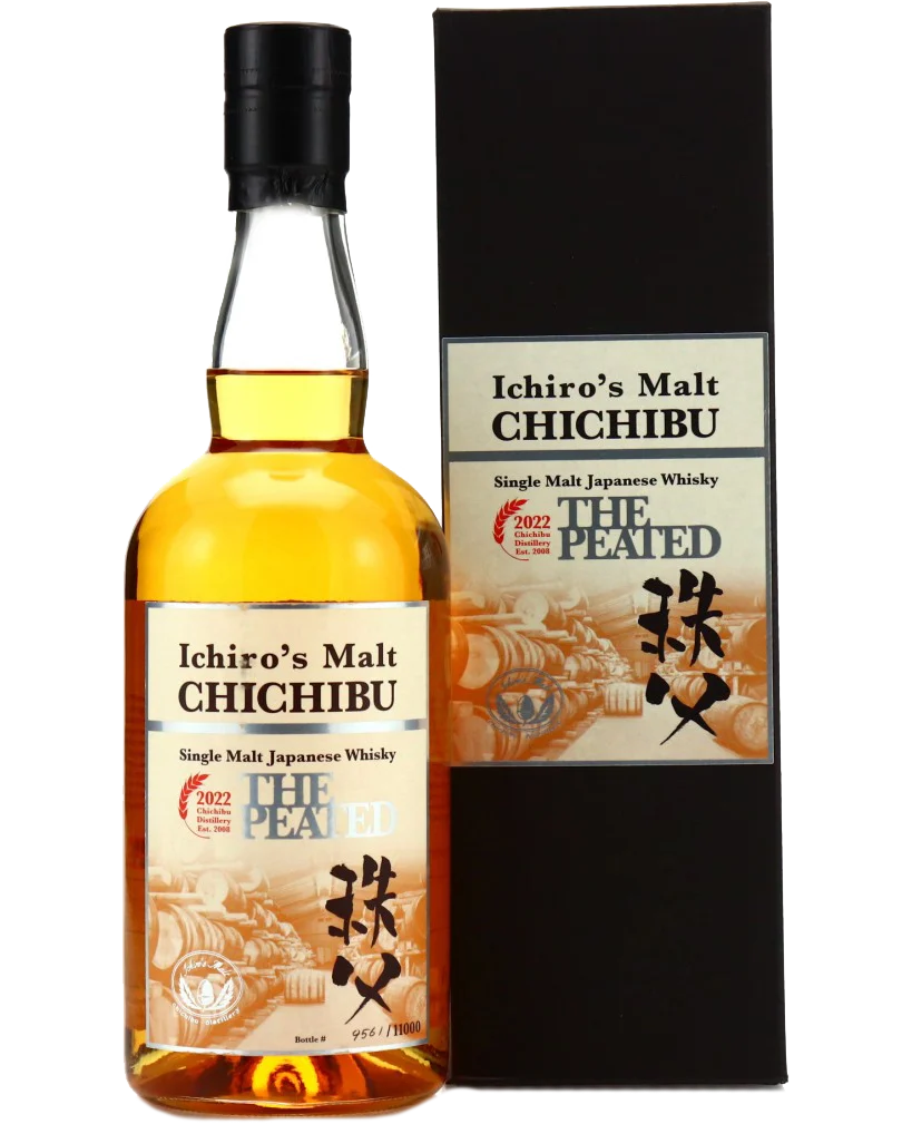 ICHIROS MALT CHICHIBU WHISKY SINGLE MALT US EDITION THE PEATED 2022 EDITION JAPAN 700ML