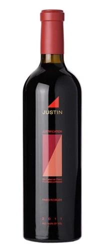 JUSTIN JUSTIFICATION RED WINE PASO ROBLES 2021