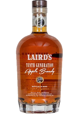 LAIRDS APPLE BRANDY TENTH GENERATION BOTTLED IN BOND NORTH CAROLINA 5YR 750ML