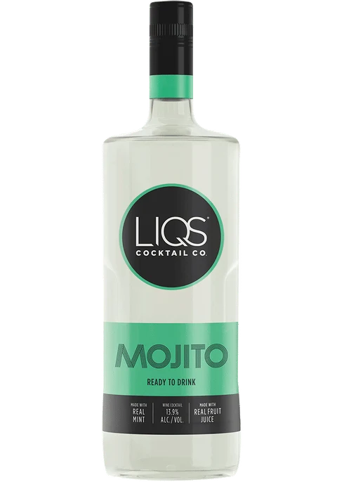 LIQS WINE BASED COCKTAIL MOJITO RTD 1.75LI