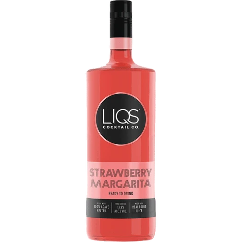 LIQS WINE BASED COCKTAIL STRAWBERRY MARGARITA RTD 1.75LI