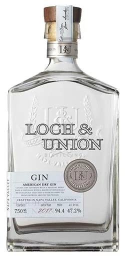 LOCH & UNION GIN DRY AMERICAN 94.4PF 750ML