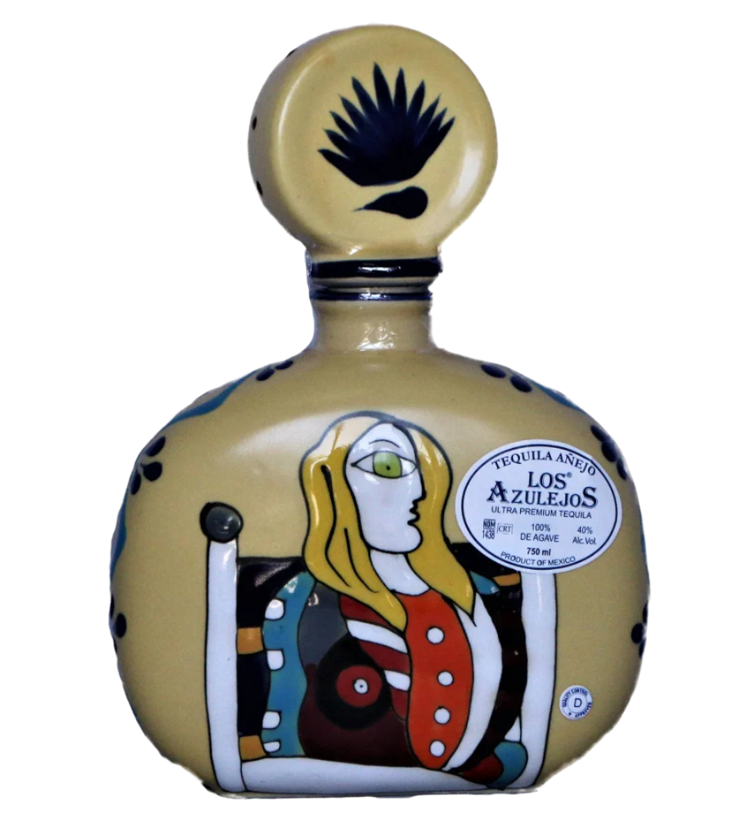LOS AZULEJOS TEQUILA ANEJO ULTRA PREMIUM MASTERPIECE 750ML