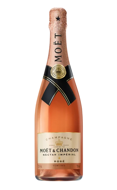 MOET & CHANDON CHAMPAGNE NECTAR IMPERIAL ROSE 375ML