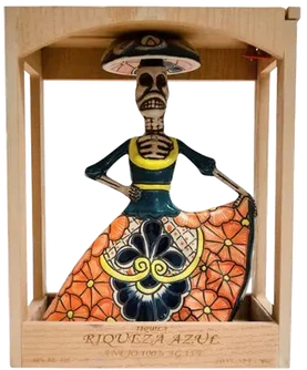 RIQUEZA AZUL CATRINA TEQUILA ANEJO 750ML