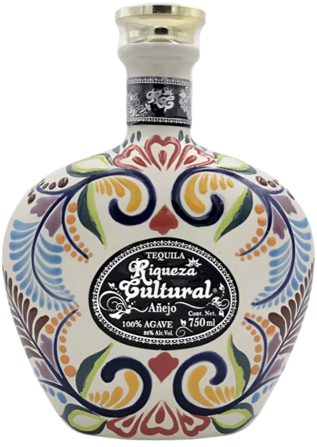 RIQUEZA CULTURAL TEQUILA ANEJO CERAMICA 750ML