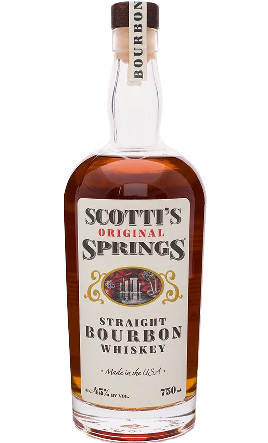 SCOTTIS ORIGINAL SPRINGS BOURBON STRAIGHT CALIFORNIA 750ML