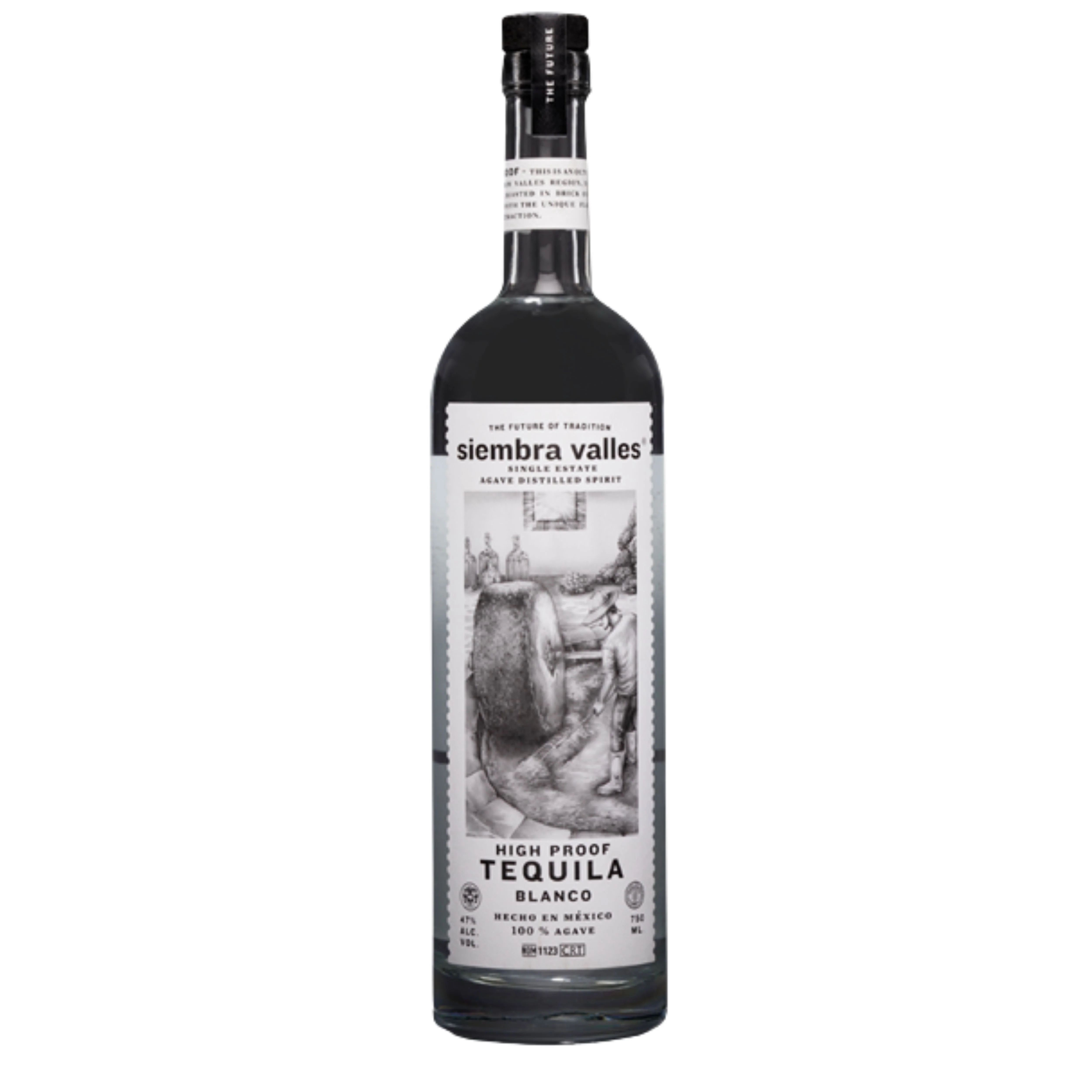 SIEMBRA VALLES TEQUILA BLANCO HIGH PROOF 750ML