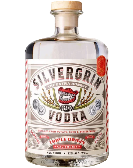 SILVERGRIN VODKA TRIPLE ORIGIN CALIFORNIA 750ML