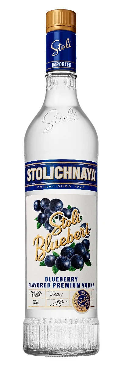 STOLICHNAYA VODKA BLUEBERI 750ML