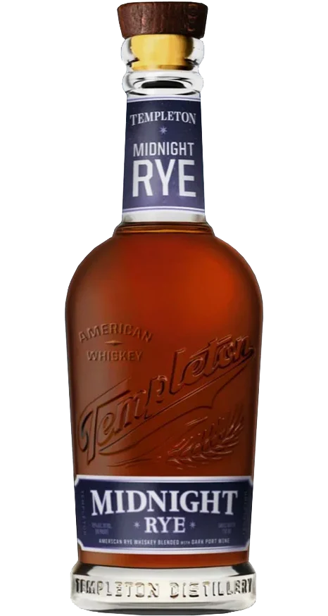 TEMPLETON WHISKEY MIDNIGHT RYE IOWA 750ML