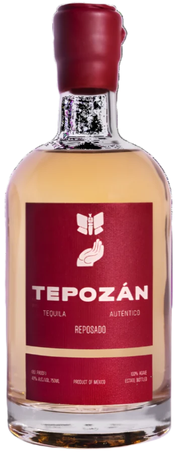 TEPOZAN TEQUILA REPOSADO 750ML