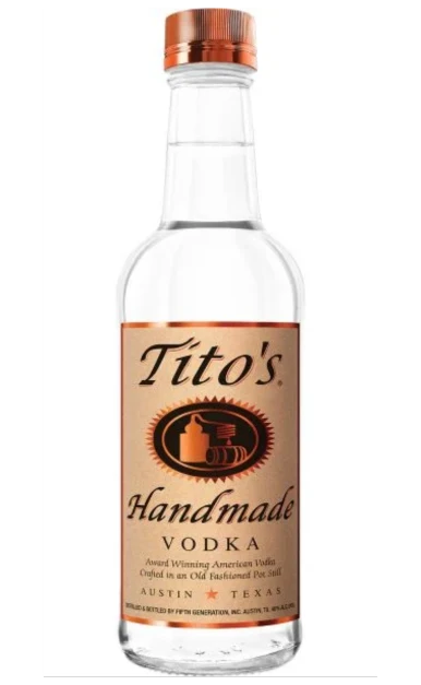 TITOS VODKA HANDMADE AMERICAN 375ML