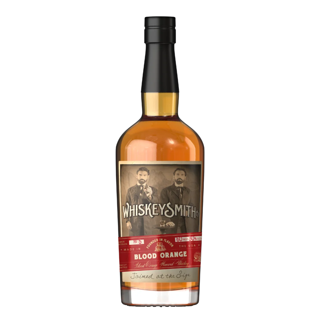WHISKEYSMITH WHISKEY BLOOD ORANGE FLAVORED COLORADO 750ML