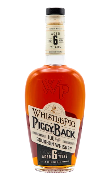 WHISTLEPIG PIGGY BACK BOURBON WHISKEY 6YR 750ML